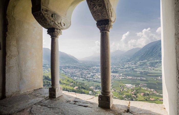 Castel Tirolo Vista su Tirolo Vacanza Residence Sissi