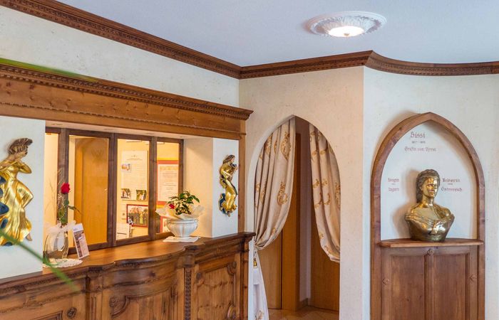Reception Dorf Tirol Residence Sissi Area di ricezione