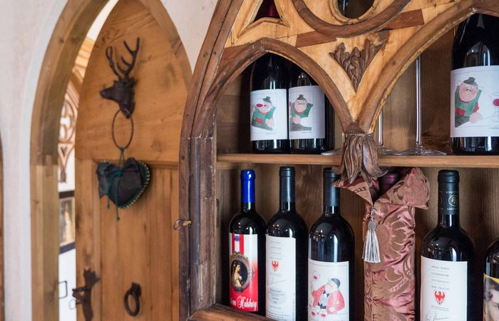 Residence Sissi Tirolo Portabottiglie di vino Sissistube