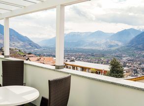 Residence Sissi Vacanza vista abitare Balcone Appartamento Noblesse