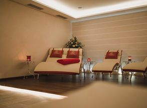 Relax sala di riposo Wellness benessere Tirolo Residence Sissi