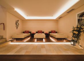 Relax sala di riposo Wellness benessere Tirolo Residence Sissi