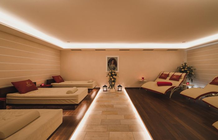 Relax Sala di riposo Wellness Benessere Tirolo Residence Sissi