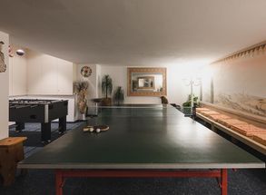 Tirolo sala ricreativa vacanza Residence Sissi calcetto Ping Pong