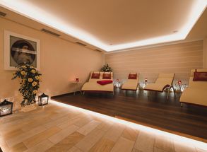 Relax sala di riposo Wellness benessere Tirolo Residence Sissi