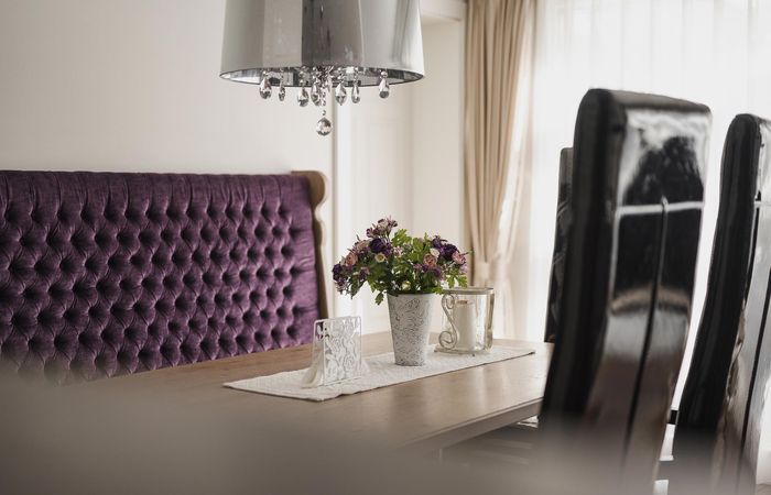 Dorf Tirol Appartement Esstisch Prestige Residence Sissi