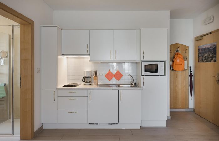 Residence Sissi Urlaub Wohnen Appartement Typ Exclusive Küche