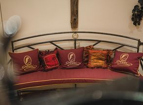 Vacanza benessere Tirolo Sauna divano cuscini